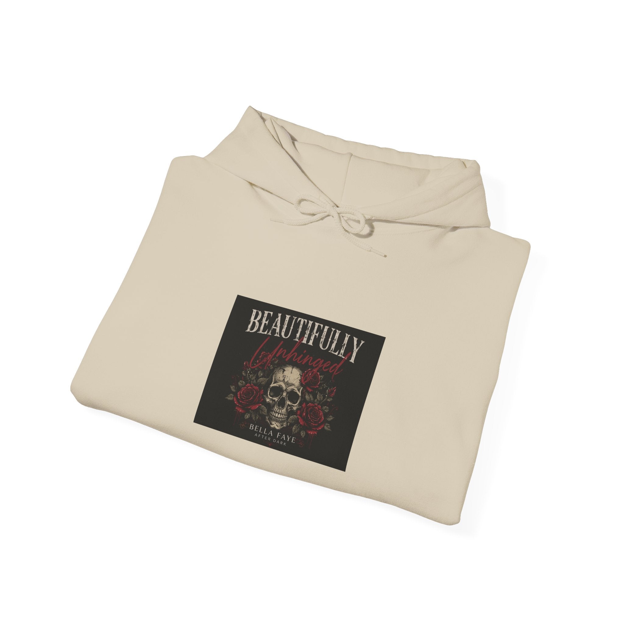 Beautifully Dead Skull Hoodie – Gothic Floral Graphic Pullover