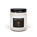 Beautifully Unhinged Skull & Roses Scented Soy Candle — 9oz